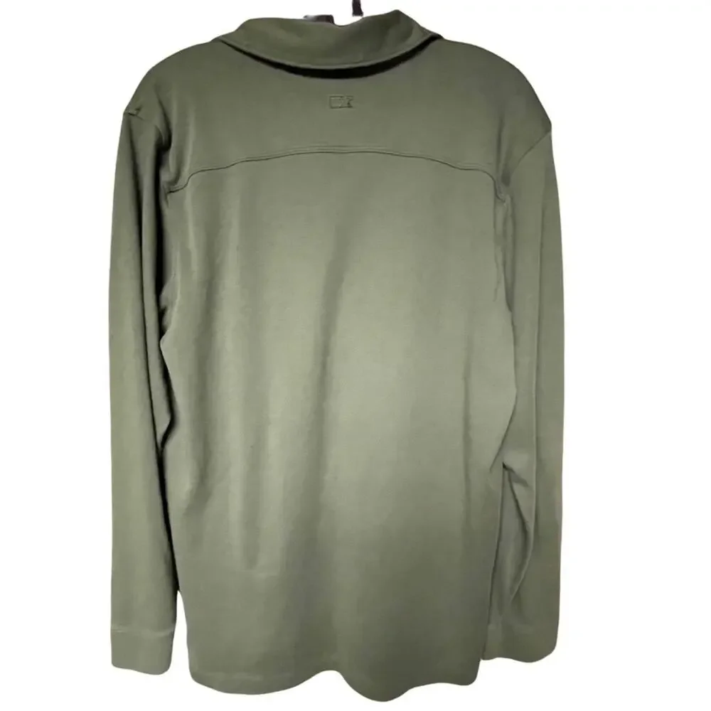 Cutter and Buck 1910 long sleeve polo Peruvian cotton men’s size L